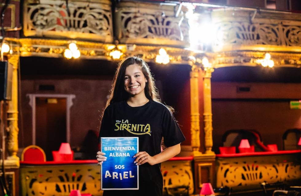 Quién es Albana Fuentes, la joven argentina que cumplirá su sueño de ser La Sirenita