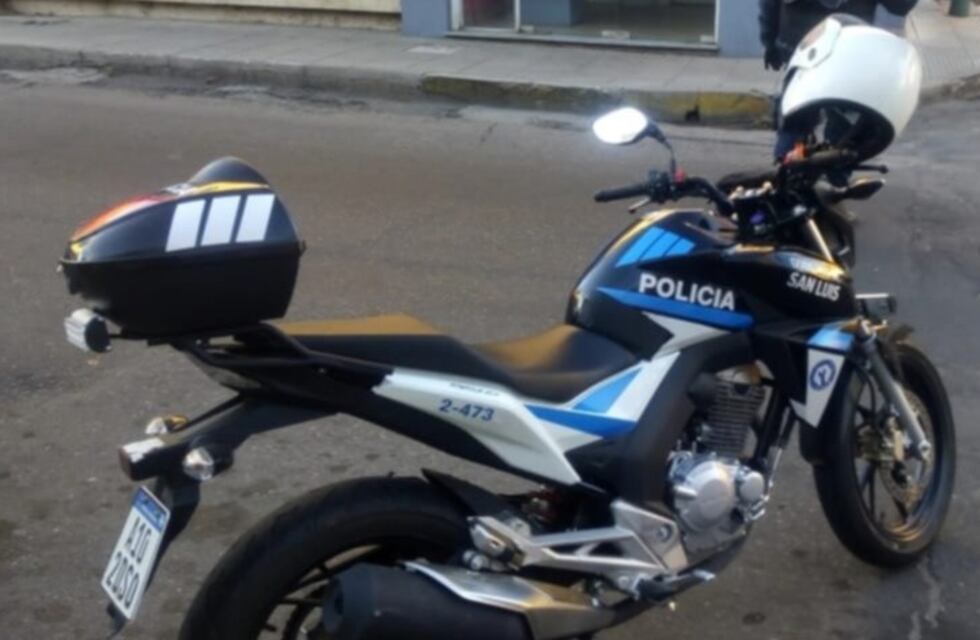 De no creer: robaron una moto de Policía en San Luis