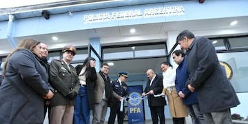 Aguilares: Manzur inauguró la Unidad Operativa de la Policía Federal