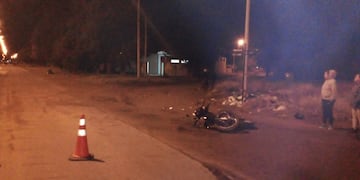 Choque fatal de motos en Punta Alta