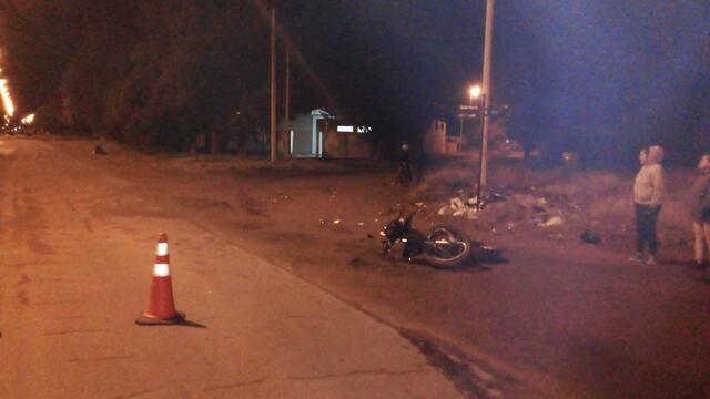 Choque fatal de motos en Punta Alta