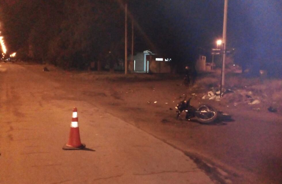 Choque fatal de motos en Punta Alta