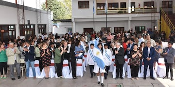 El acto oficial en Jujuy por el Día del Maestro se realizó en la Escuela Primaria n° 321 del barrio Los Perales.