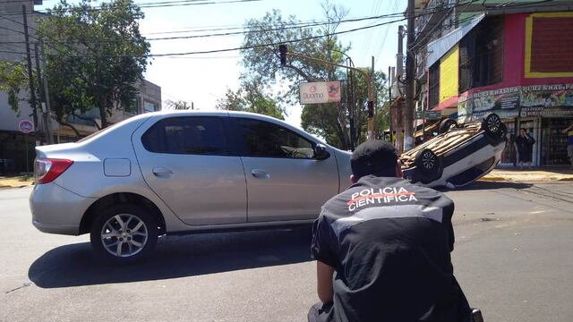 Siniestro vial en Posadas: una persona hospitalizada.