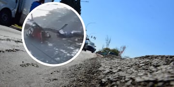 El video con el brutal robo a una monja en la ciudad de Córdoba.