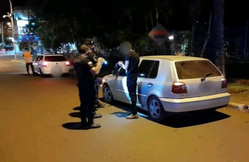 Aristóbulo del Valle: automovilista quiso “coimear” a policías y terminó detenido