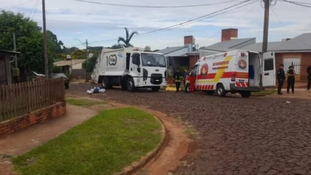 Puerto Rico: accidente vial se cobró la vida de un recolector de residuos.