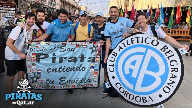 Invasión de hinchas argentinos en la semifinal. Y de Piratas, entre ellos Willy Magia.