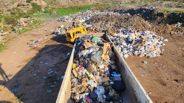 Inicio de las tareas para el cierre del basural a cielo abierto de Capilla del Monte (Municipalidad)