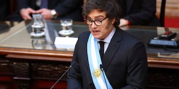 El rating de Milei (Gentileza Reuters).