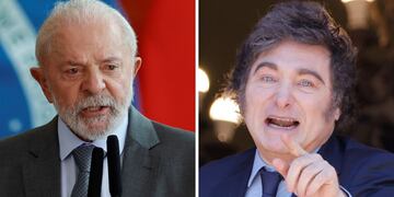 Lula y Javier Milei