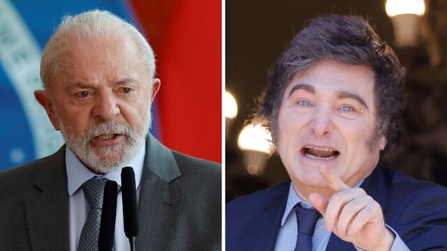 Lula y Javier Milei