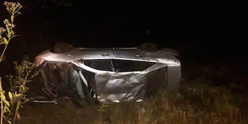 Siniestro fatal en El Soberbio: un hombre falleció y hay tres heridos de gravedad. Policía de Misiones