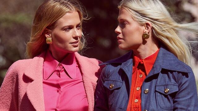 Ameliza y Eliza Spencer hicieron una producción de fotos para la edición de marzo de la revista Tatler. (Foto: Tatler)