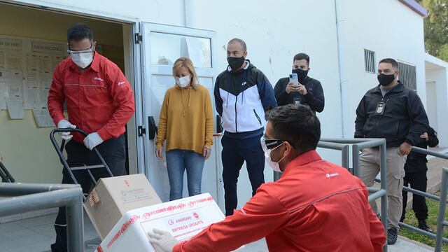 San Luis recibió más vacunas para enfrentar la pandemia de coronavirus.