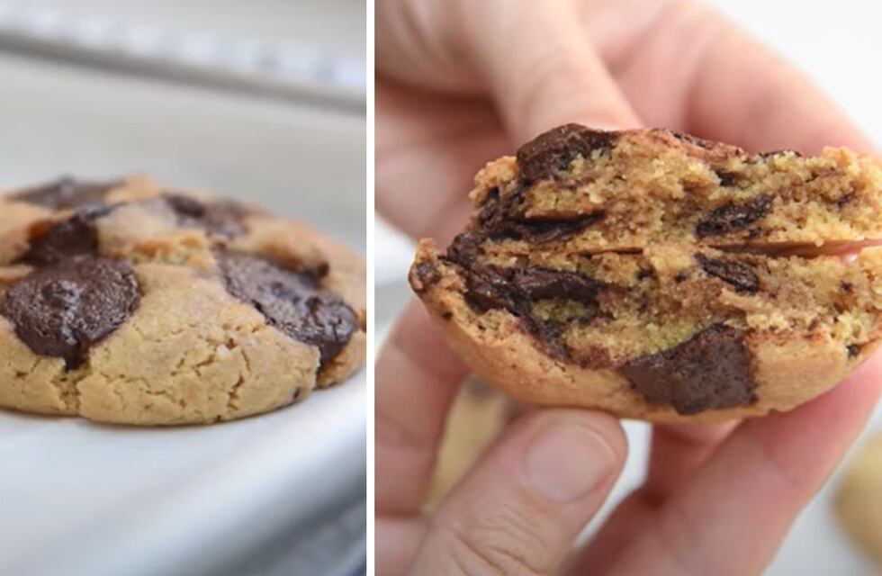 Receta rápida y fácil de galletas con chips de chocolate
