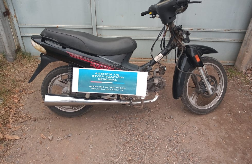 Robó una moto y lo detuvieron