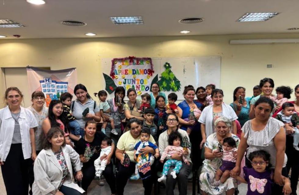 Taller de Navidad en el Hospital Eva Perón: un espacio de reflexión y creación