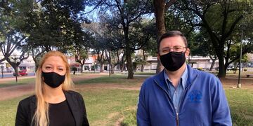 Carla Boidi y Lisandro Mársico, referentes del PDP