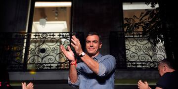 El líder del Partido Socialista y actual presidente del gobierno, Pedro Sánchez, volvió a ser elegido mandatario. (AP Foto/Emilio Morenatti)
