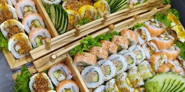 Sushi libre en Once y Saavedra