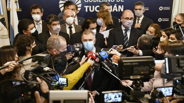 Jaldo se reunió con el Gabinete de Ministros.