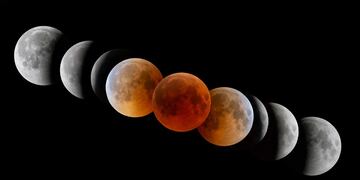 En esta oportunidad el satélite natural de la Tierra se teñirá de rojo, por lo que se convertirá en una “Luna de Sangre”. / Foto: Gentileza