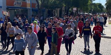Movilización por el Día Internacional de la Discapacidad en Rafaela