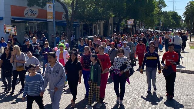 Movilización por el Día Internacional de la Discapacidad en Rafaela