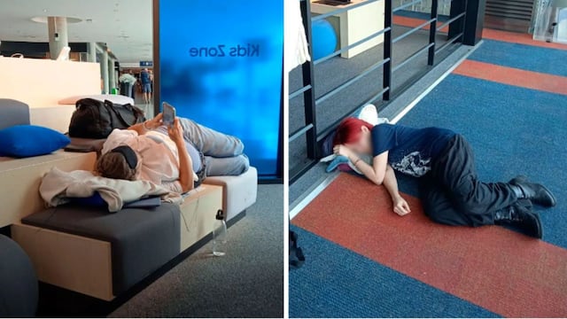 Embarazadas rusas retenidas en Ezeiza.