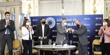 Jaldo junto a Lichtmajer.