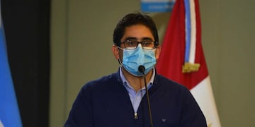 El ministro de Salud de Córdoba, Diego Cardozo (José Hernández / La Voz).