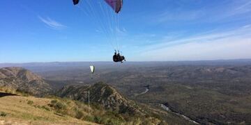 Parapente en La Cumbre