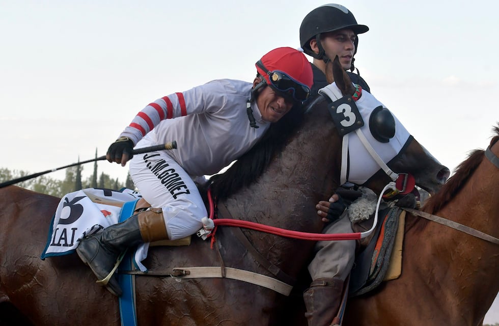 Impactante vídeo: una carrera de caballos en el Hipódromo de La Plata casi termina en tragedia