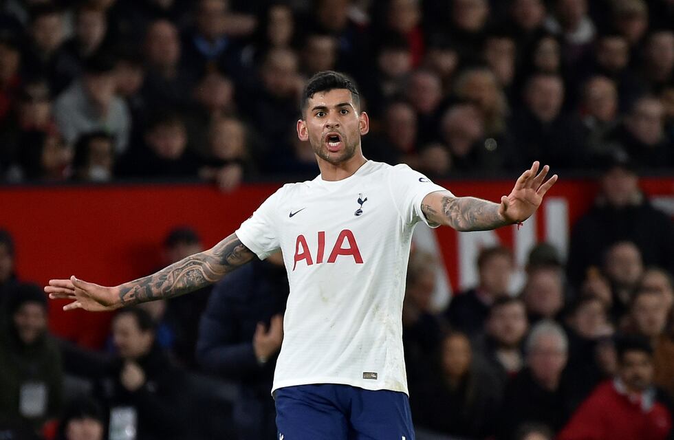 Sacado: Cuti Romero gritó el golazo del Tottenham a Brighton en la cara de un rival