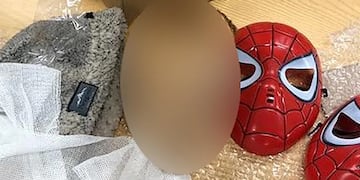 El contenido encontrado en la caja que tenía destino a Estados Unidos.