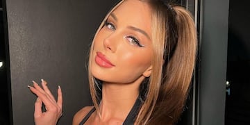 Romina Malaspina cautiva en las redes.