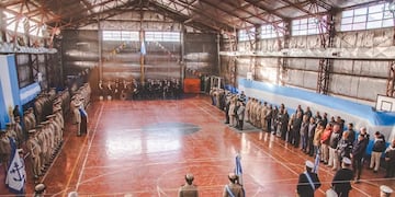 Acto en conmemoración a la actuación de la Prefectura Naval en la Gesta de Malvinas