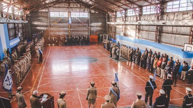Acto en conmemoración a la actuación de la Prefectura Naval en la Gesta de Malvinas