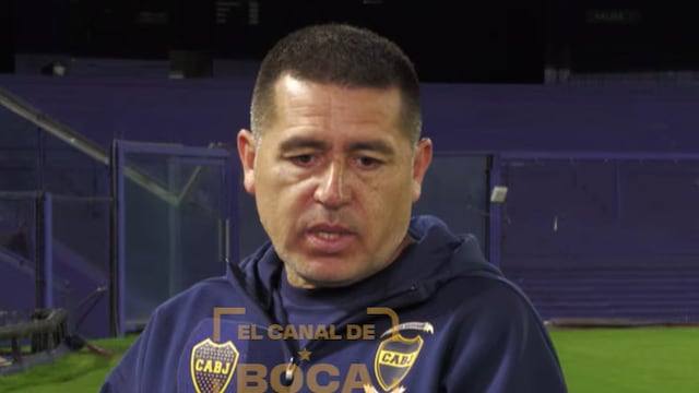 Riquelme habló en el Canal de Boca (Captura)