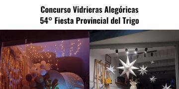 Fiesta Provincial del Trigo 2023: estos son los comercios participantes del concurso de vidrieras alegóricas