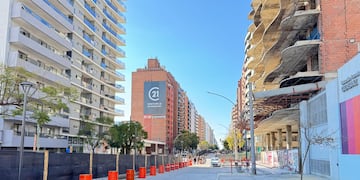 Las obras en el boulevard San Juan de Córdoba se retoman y afectan a 20 líneas de colectivos. (Municipalidad de Córdoba)