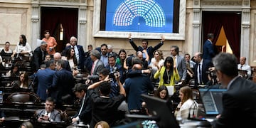 Diputados convalidó el DNU del acuerdo con el FMI con 129 votos afirmativos (Foto: HCDN)