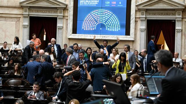Diputados convalidó el DNU del acuerdo con el FMI con 129 votos afirmativos (Foto: HCDN)