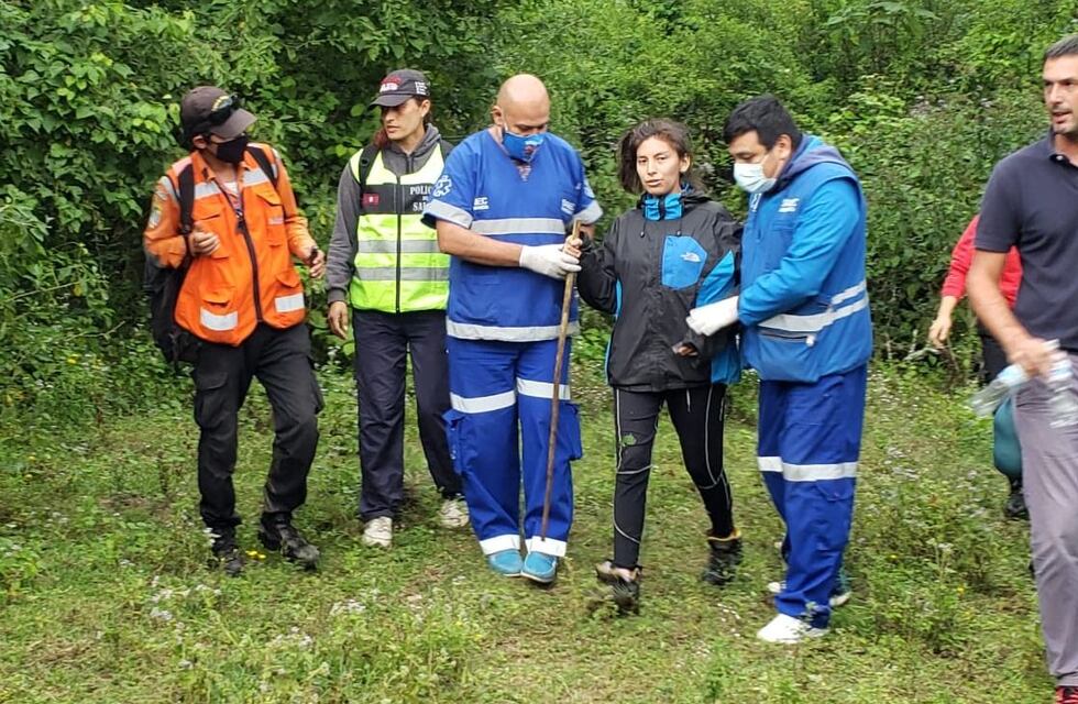 Fabiana Cari Segovia contó como fueron sus horas perdida en la yunga salteña