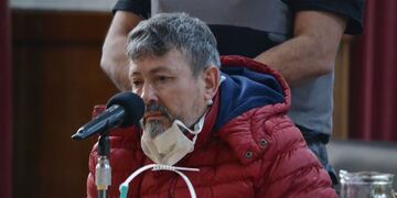 Víctor Miguel García, estuvo prófugo 12 años. Fue detenido en diciembre del años pasado y hoy juzgado por el asesinato de un policía. Recibió una condena por 15 años. Gentileza Poder Judicial