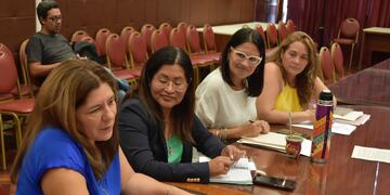 La diputada Patricia Armella (izq.), de la bancada del PJ, fue designada presidenta de la Comisión de Igualdad de oportunidades con perspectiva de género.