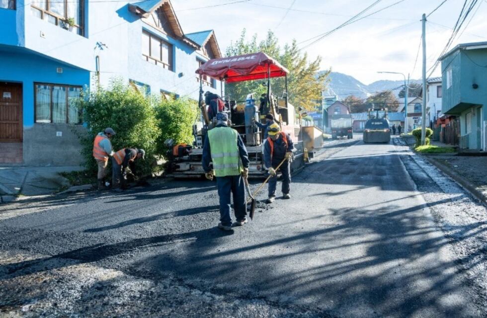 La Municipalidad de Ushuaia avanza con el plan de obras viales en la ciudad