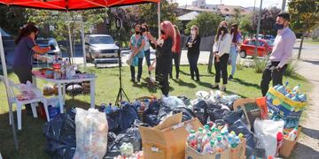 Segunda jornada de "canje de ecobotellas" en Villa Carlos Paz. (Foto: Municipalidad VCP).