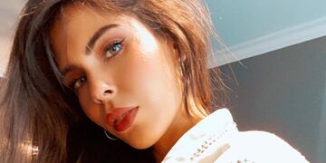 La modelo aclaró todas las dudas de un embarazo con las fotos.